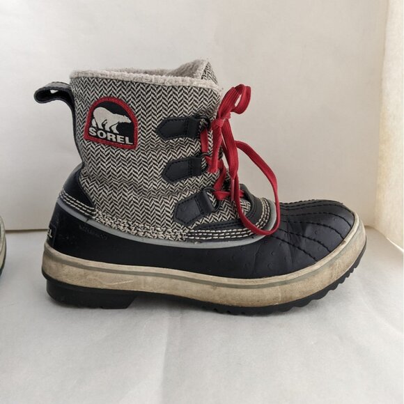 Sorel Tivoli Houndstooth Womens Insulated Waterproof Short Snow Winter Boot Sz 7 - Picture 3 of 7